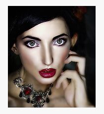Ruby Red Photographic Print