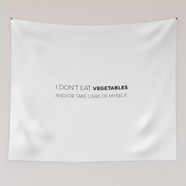 Item preview, I don't eat vegetables designed and sold by AllieJoy224.