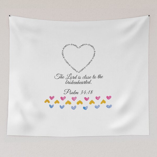 Item preview, The Lord is close to the Brokenhearted designed and sold by Jeanettcha.