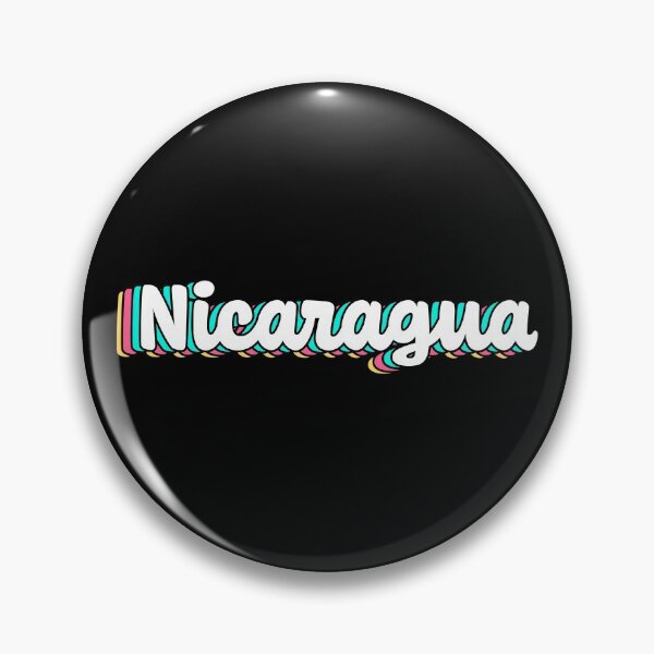 Item preview, Nicaragua Retro White Script designed and sold by modeoftravel.