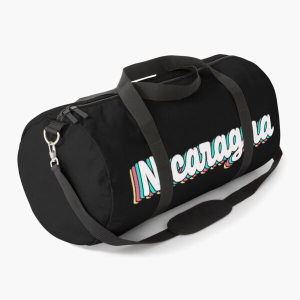 Item preview, Nicaragua Retro White Script designed and sold by modeoftravel.