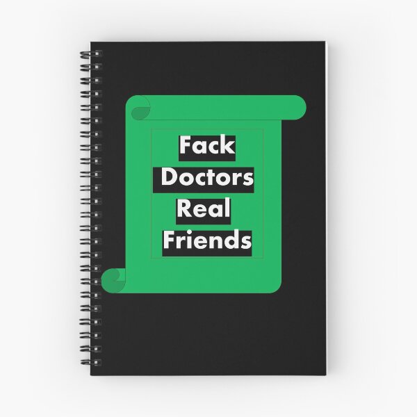 Item preview, Fack doctors Real Friends mask designed and sold by Dahani-mo.