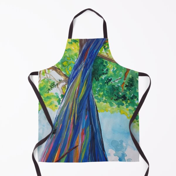 Item preview, Rainbow Eucalyptus Watercolor Painting designed and sold by Robin Liner.
