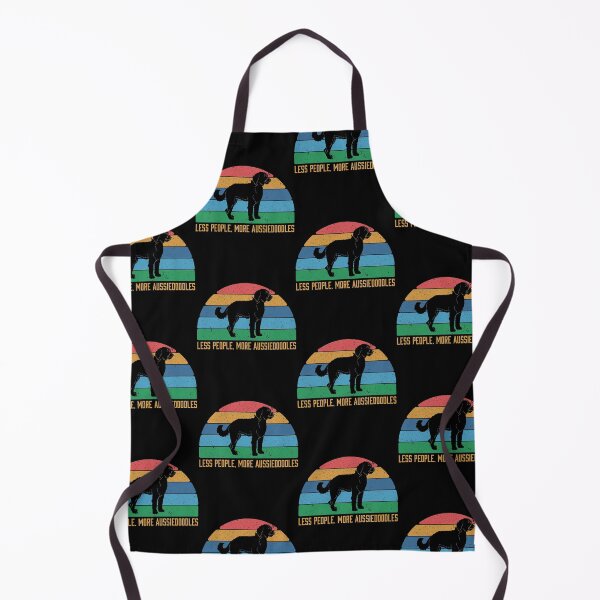Item preview, Less People More Aussiedoodles Funny Dog Owner design designed and sold by jakehughes2015.