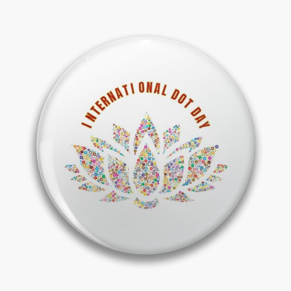 Item preview, Celebrate International Dot Day September 15th Lotus Blossom designed and sold by MimsTees.