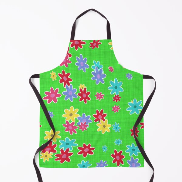 Item preview, garden fantasy flowers over green designed and sold by Filigranas Digitales.