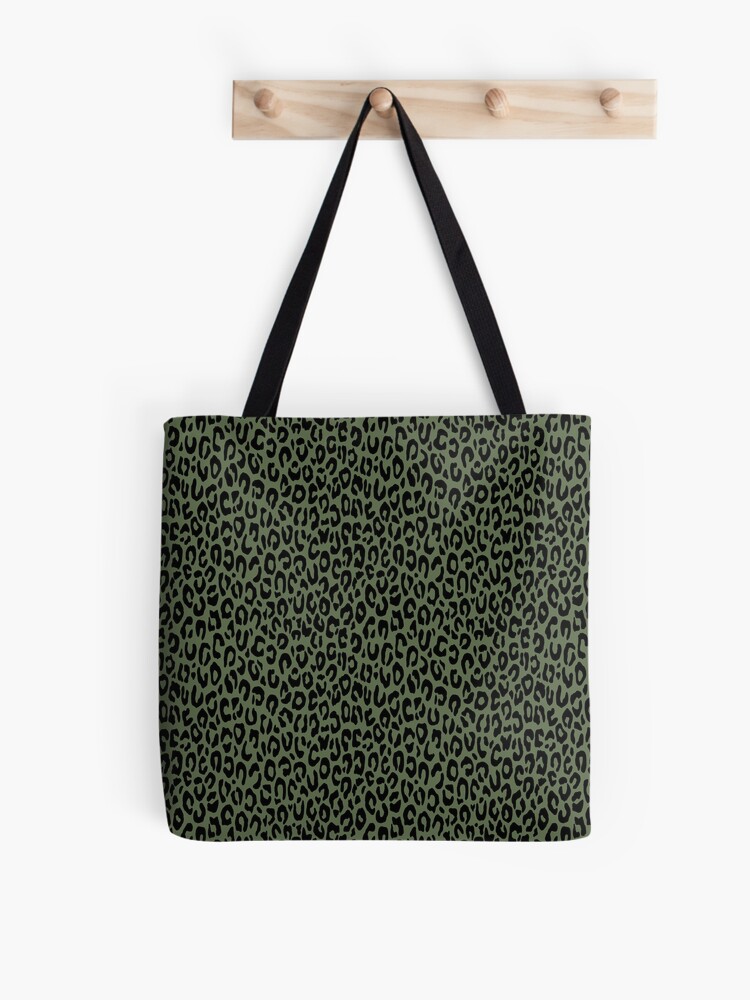 Leopard, pattern, green Tote Bag for Sale by oatdreams