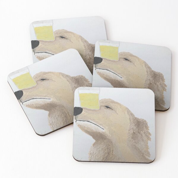 Item preview, Dog with Beer designed and sold by farbey.