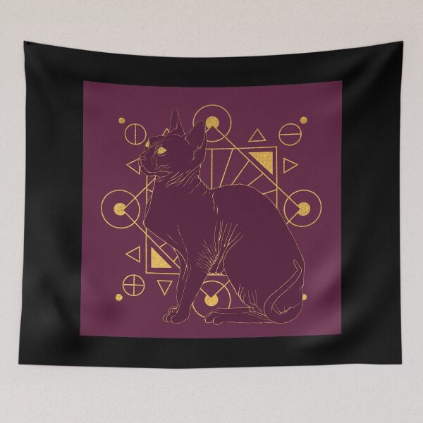 Item preview, Sphynx [MAGENTA] designed and sold by missfortune-art.