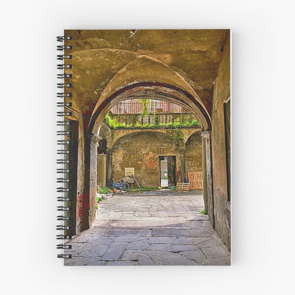 Item preview, A courtyard in Luca Italy designed and sold by stevepaint.