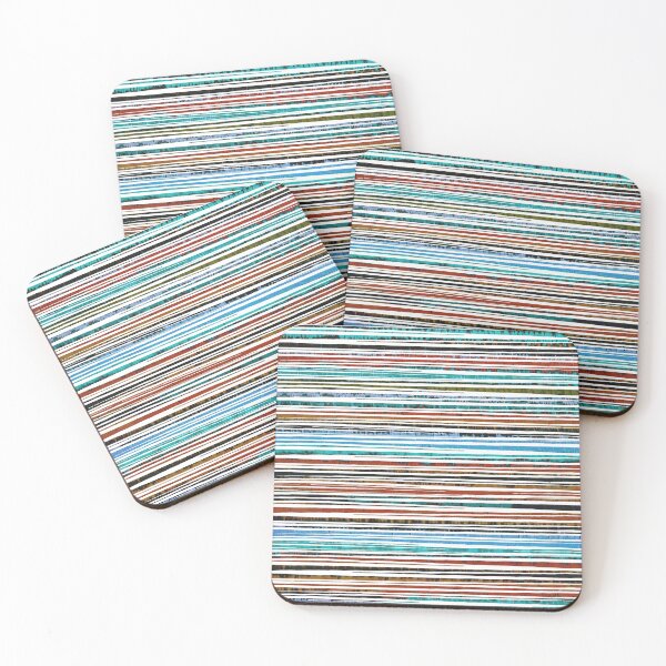 Item preview, Natural watercolor lines strokes modern pattern designed and sold by rajarchana.