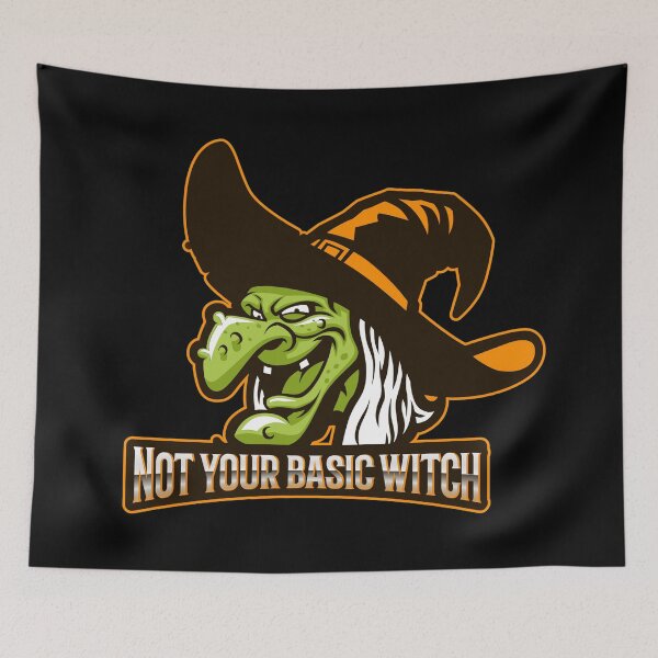 Item preview, Not your basic witch | Halloween | Spooky green old hag designed and sold by DeliriousSteve.