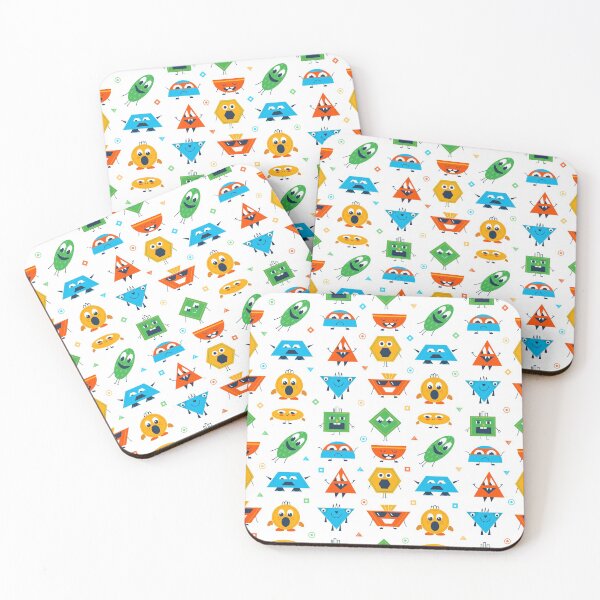 Item preview, Colorful geometric characters designed and sold by Capictures.