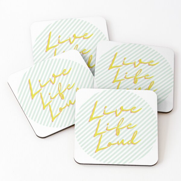 Item preview, Live Life Loud designed and sold by Pink Mint.