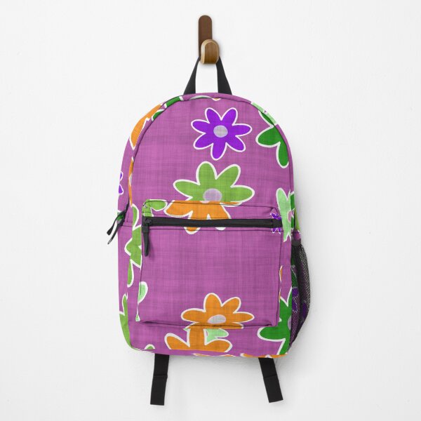 Item preview, garden fantasy flowers over pink designed and sold by Filigranas Digitales.