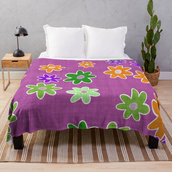 Item preview, garden fantasy flowers over pink designed and sold by Filigranas Digitales.