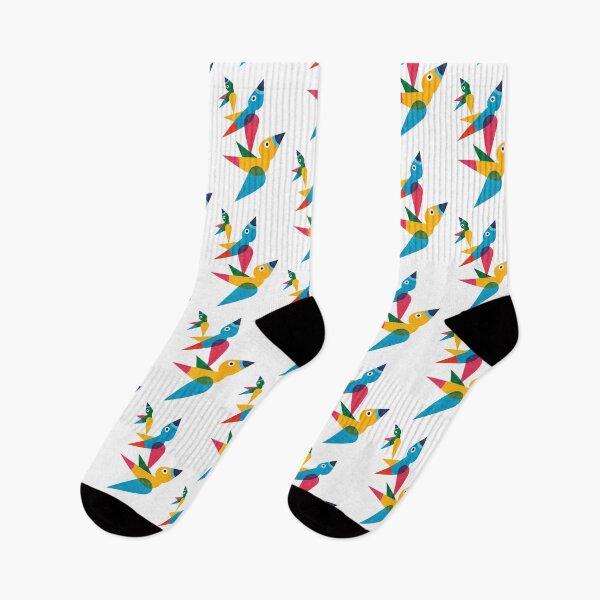 Item preview, Colorful birds flying - vector  designed and sold by pedrofsarmento.