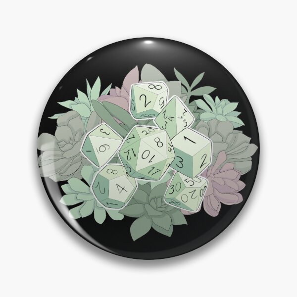 Item preview, Green Succulent Dice designed and sold by WhisperingDusk.