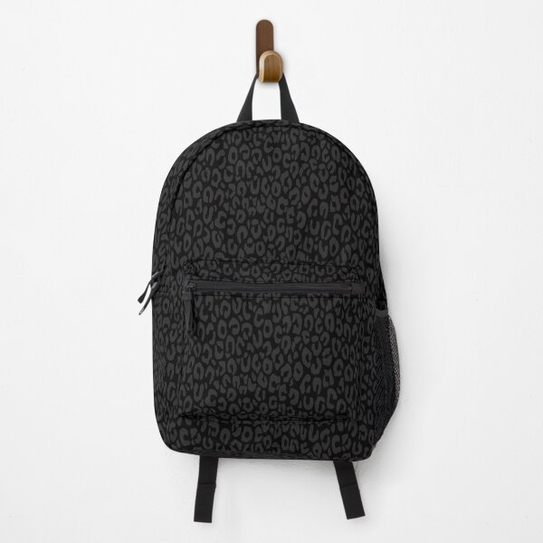 Vista previa del artículo con la obra «Leopardo, patrón, negro», diseñado y vendido por oatdreams.