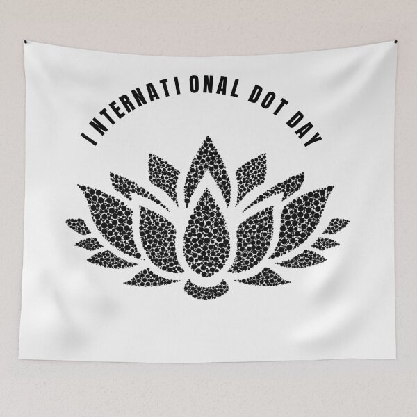 Item preview, Celebrate International Dot Day September 15th Lotus Blossom designed and sold by MimsTees.