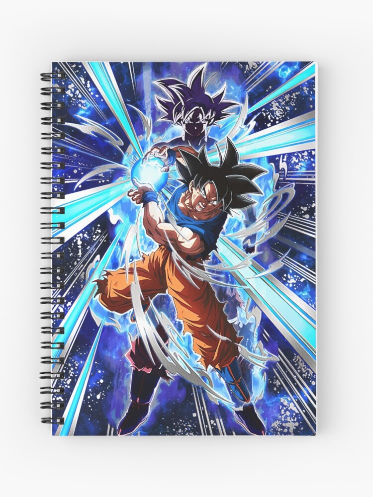 Cuaderno de espiral «Goku (Ultra Instinto)» de ahmedtaki | Redbubble