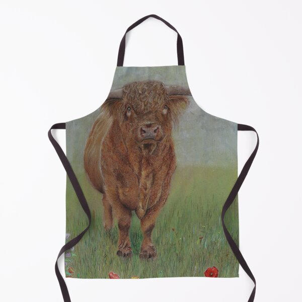 Item preview, Scottish Highlander in the mist designed and sold by Astrid de Cock.