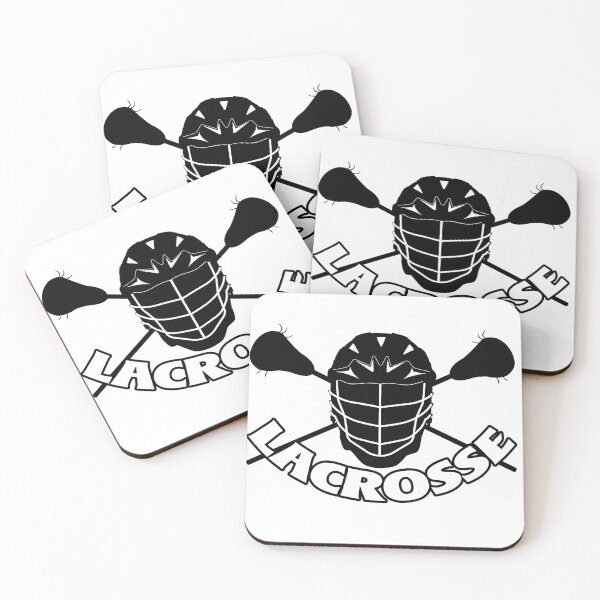 Item preview, Lacrosse Mask With Sticks Graphic Word Art designed and sold by Mary Riley.