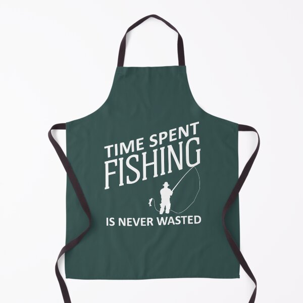 Item preview, Time Spent Fishing Is Never Wasted designed and sold by rbtee8.