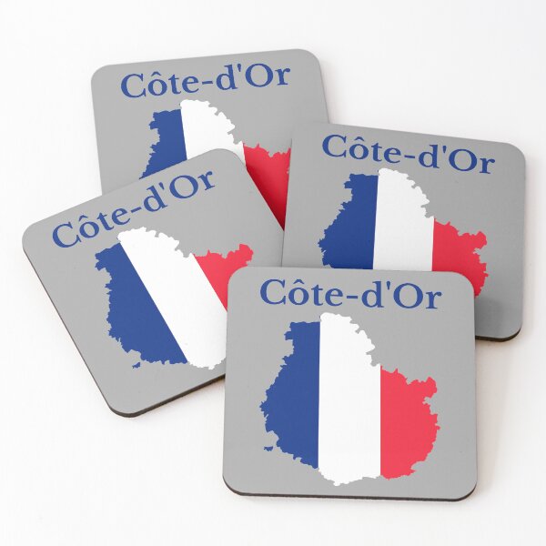 Item preview, Cote-d'Or (Côte-d'Or) Map, France, French Department designed and sold by marosharaf.