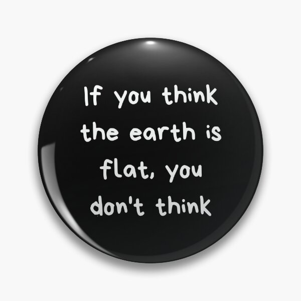 Item preview, Anti-Flat Earther Bumper Sticker designed and sold by The Snarky Musician.