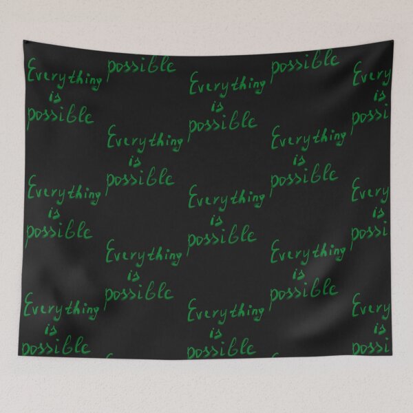 Item preview, Handwritten text: Everything is possible designed and sold by gofra-design.