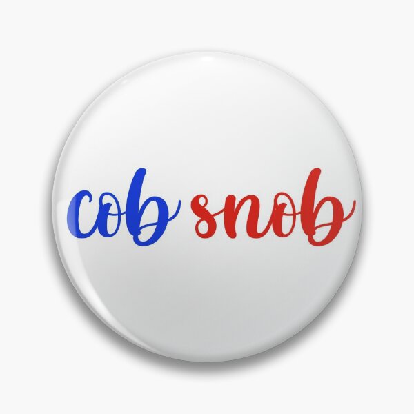 Item preview, cob snob blue and red version two designed and sold by shopsanguine.