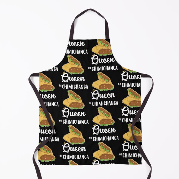 Item preview, Funny Tex Mex Food The Chimichanga Queen design designed and sold by jakehughes2015.