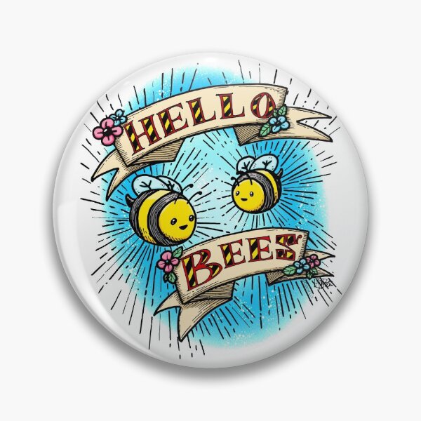 Item preview, Hello Bees! Colorized designed and sold by CriticalLOL.