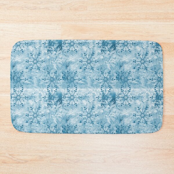 Item preview, Snow Flakes on Snowy Leaves designed and sold by Taharat  Tazrin.