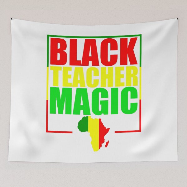 Item preview, Black Teacher Magic Gift Black History Month 2020 designed and sold by naworas.