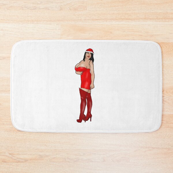 Item preview, Christmas Pin-Up No 3 designed and sold by PinUpsandPulp.