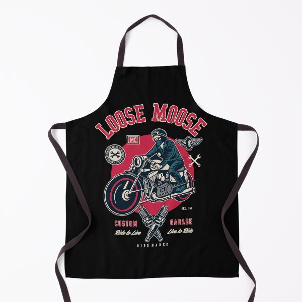Item preview, Loose Moose Custom Motorcycle Garage designed and sold by CitizenAwear.