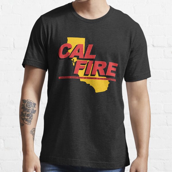 CAL FIRE -- Red and Gold Essential T-Shirt