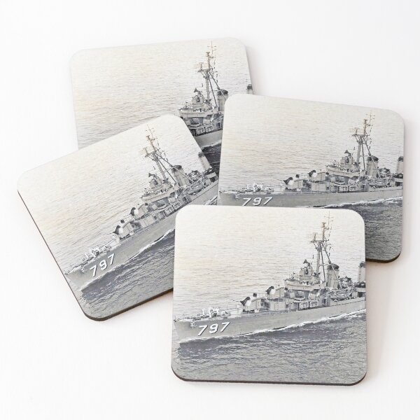 Item preview, USS CUSHING (DD-797) SHIP'S STORE designed and sold by militarygifts.