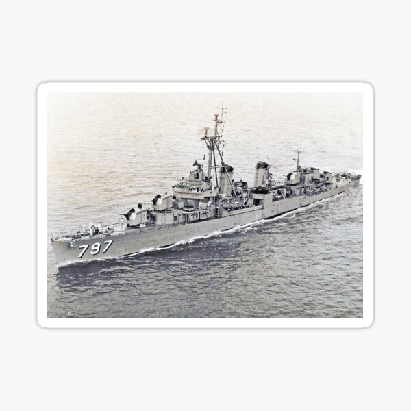 Item preview, USS CUSHING (DD-797) SHIP'S STORE designed and sold by militarygifts.