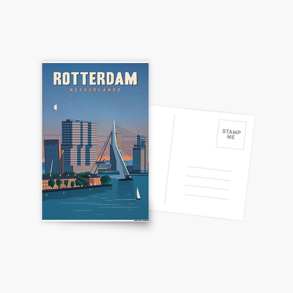 Rotterdam Netherlands Postcard