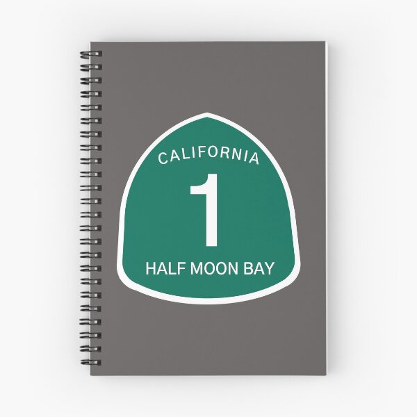 Item preview, Highway 1 Sign: Half Moon Bay designed and sold by milesmoriarty.