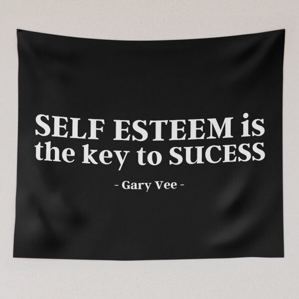 Item preview, Self Esteem Is The Key To Sucess | Gary Vee designed and sold by KauzSL.