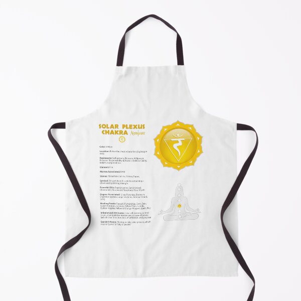 Item preview, Solar Plexus Chakra Chart - 08b designed and sold by chakraplaza.