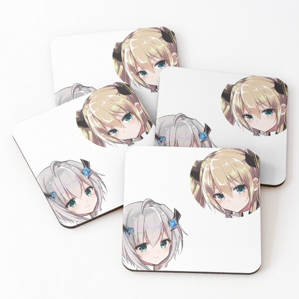 Item preview, Misha & Sasha Portrait Set | Sticker Set | Misfit of Demon King Academy designed and sold by mangaBear.