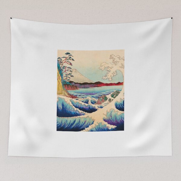 Item preview, Japanese Wave Sea Painting  designed and sold by Kaixiu-Art.