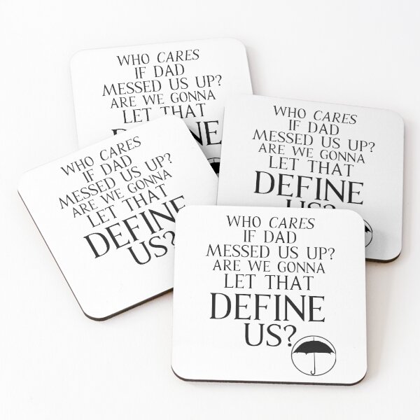 Item preview, The Umbrella Academy-Inspired "Define Us" designed and sold by mulberrydragon.