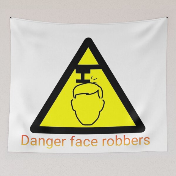 Item preview, Danger face robbers designed and sold by rich-jam.