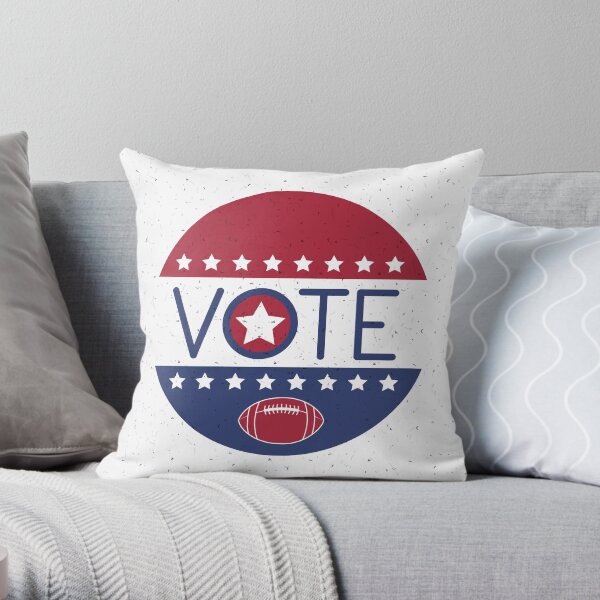 Chiefs Vote Football 2020 Throw Pillow
